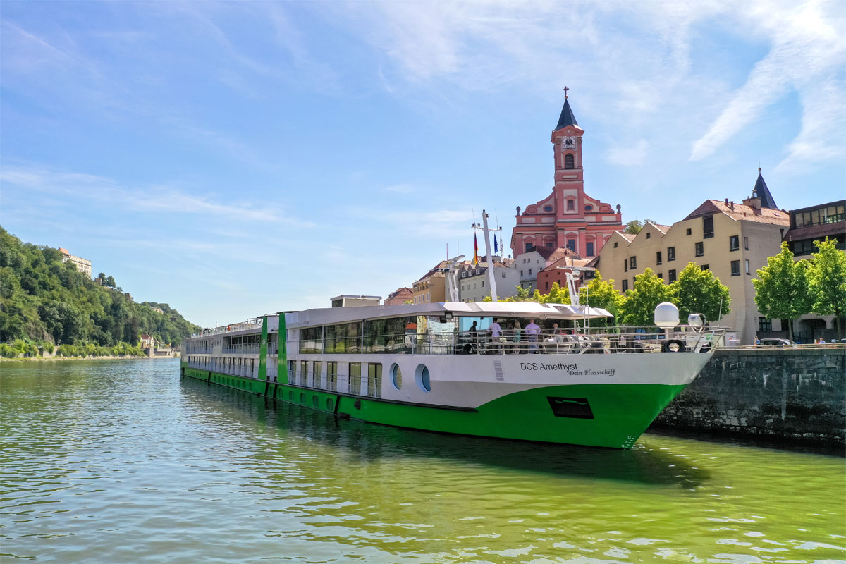 Flodkryssning klassiska Donau
